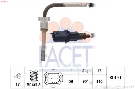 220042 Автозапчастина FACET подбор по vin на Brocar