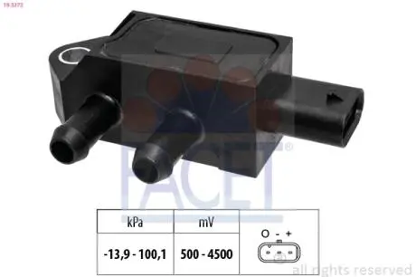 103372 Автозапчастина FACET підбір по vin на Brocar