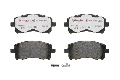 P78010X Автозапчастина BREMBO підбір по vin на Brocar