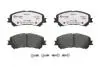 P68067X Комплект гальмівних накладок, дискове гальмо BREMBO підбір по vin на Brocar