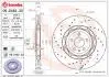 09D48233 Гальмівний диск BREMBO підбір по vin на Brocar