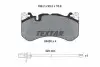 2445501 Колодки гальмівні (передні) Audi A6 4.0/5.0 08-18/A7 4.0 13-18 (Brembo) (з датчиком) TEXTAR підбір по vin на Brocar