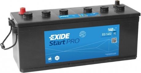 EG1402 Стартерная аккумуляторная батарея EXIDE подбор по vin на Brocar