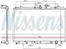 646927 Радиатор, охлаждения дивгателя NISSENS підбір по vin на Brocar