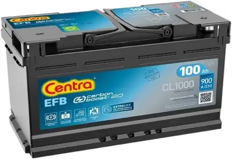 CL1000 Стартерний акумулятор Centra підбір по vin на Brocar
