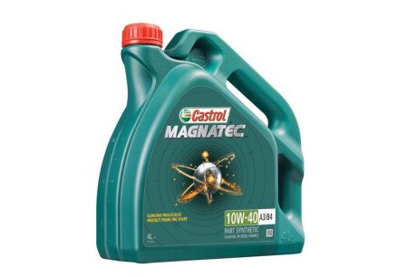 15F098 Олива MAGNATEC 10W40 A3/B4 (4L) CASTROL підбір по vin на Brocar