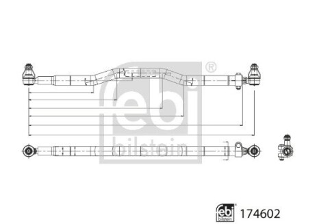 174602 Автозапчастина FEBI BILSTEIN підбір по vin на Brocar