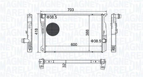 350213209100 Автозапчастина MAGNETI MARELLI підбір по vin на Brocar