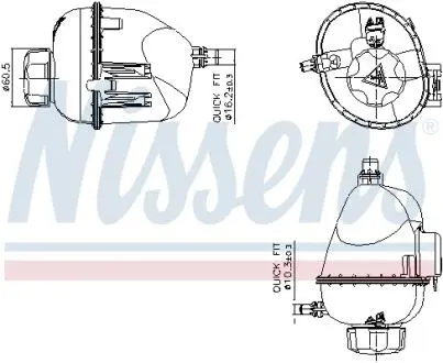 996317 Автозапчастина NISSENS подбор по vin на Brocar