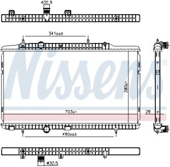 606405 Автозапчастина NISSENS підбір по vin на Brocar