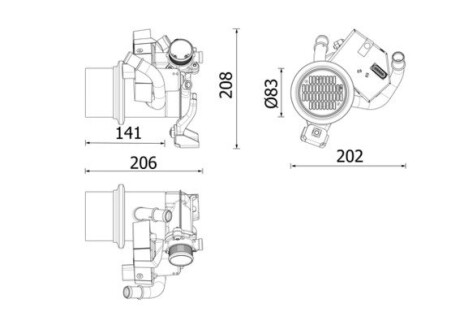 CE39000P Автозапчастина MAHLE / KNECHT підбір по vin на Brocar