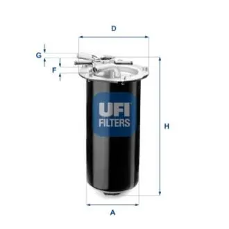 5541101 Автозапчастина UFI подбор по vin на Brocar
