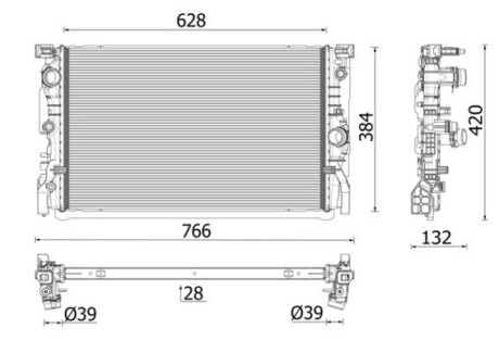 CR2635000P Автозапчастина MAHLE / KNECHT подбор по vin на Brocar