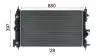 CR2591000P Радіатор MAHLE / KNECHT підбір по vin на Brocar