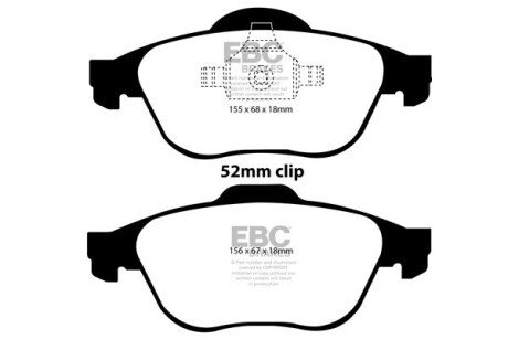 DP41394R Автозапчастина EBC подбор по vin на Brocar