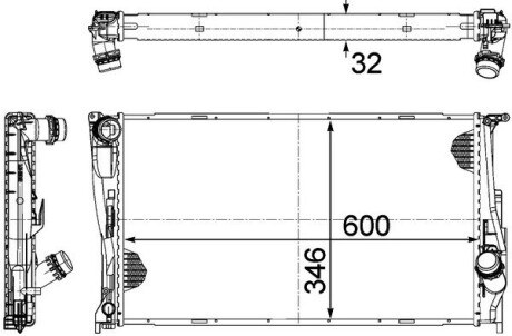 CR1084000P Автозапчастина MAHLE / KNECHT підбір по vin на Brocar