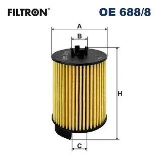 OE6888 Оливний фільтр FILTRON подбор по vin на Brocar