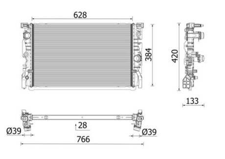 CR2696000P Автозапчастина MAHLE / KNECHT подбор по vin на Brocar