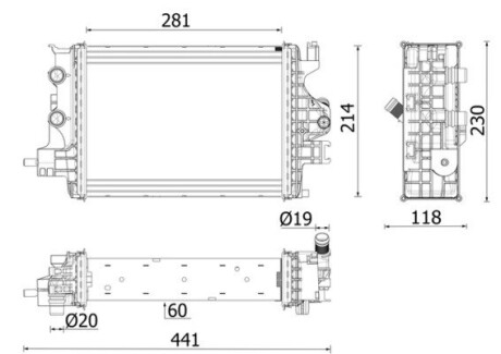 CR2634000P Автозапчастина MAHLE / KNECHT підбір по vin на Brocar