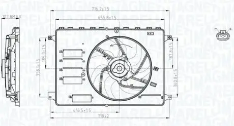 069422761010 Автозапчастина MAGNETI MARELLI підбір по vin на Brocar