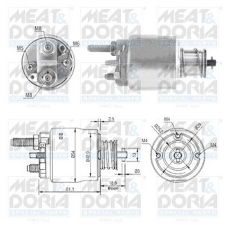 46223 Автозапчастина MEAT&DORIA підбір по vin на Brocar