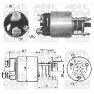 46005 Автозапчастина MEAT&DORIA підбір по vin на Brocar