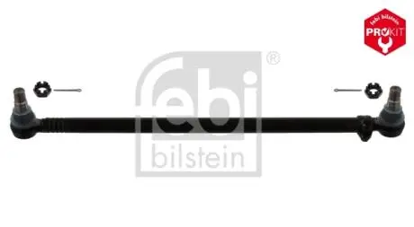 39594 Поздовжня кермова тяга з корончастими гайками та шплінтами FEBI BILSTEIN підбір по vin на Brocar