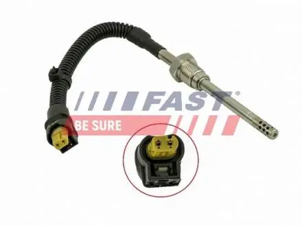 FT80237 Датчик, температура відпрацьованих газів FAST підбір по vin на Brocar