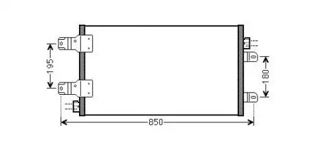 RTA5443 Конденсер STARLINE підбір по vin на Brocar