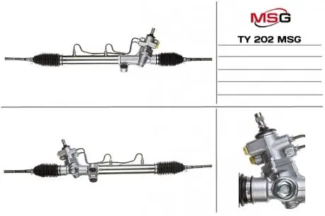 TY202 Рульова рейка з ГПК нова TOYOTA CARINA E (_T19_) 92-97,CARINA E Sportswagon (_T19_) 93-97 MSG підбір по vin на Brocar