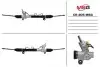 Рульова рейка з ГПК нова CHEVROLET CAPTIVA (C100, C140) 06-;OPEL ANTARA 06- CR205