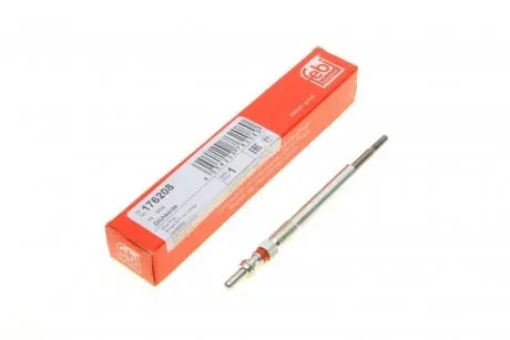 176208 Свеча накала Citroen/Peugeot/Ford 1.4-2.0HDI 08- (4.4V) FEBI BILSTEIN подбор по vin на Brocar