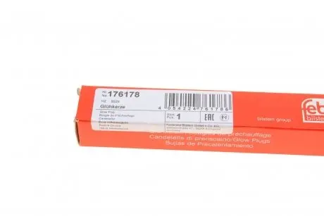 176178 Свічка розжарювання Opel Astra/Vectra 2.0-2.2DTI 97- (11V) FEBI BILSTEIN підбір по vin на Brocar