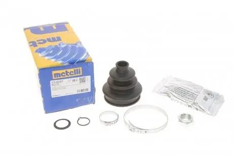 130047 Пыльник шруса (наружный) Audi 80/90 81-91/VW Caddy/Polo 96-04/Golf/Passat 81-02 (20.5x85x69,5)(к-т) METELLI подбор по vin на Brocar