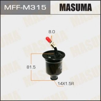 MFFM315 Фильтр топливный (MFFM315) MASUMA MASUMA підбір по vin на Brocar