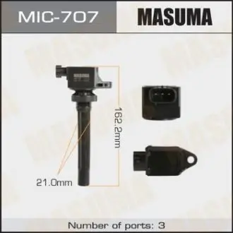 MIC707 Катушка зажигания (MIC707) MASUMA MASUMA подбор по vin на Brocar