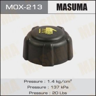 MOX213 Крышка радиатора (MOX213) MASUMA MASUMA підбір по vin на Brocar