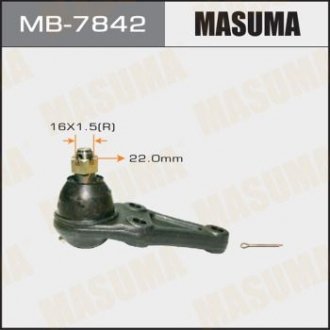 MB7842 Опора шаровая (MB7842) MASUMA MASUMA підбір по vin на Brocar
