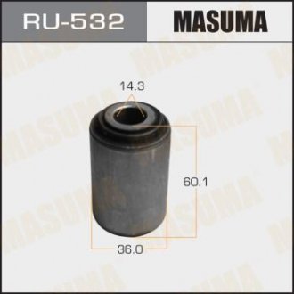 RU532 Сайлентблок (RU532) MASUMA MASUMA підбір по vin на Brocar