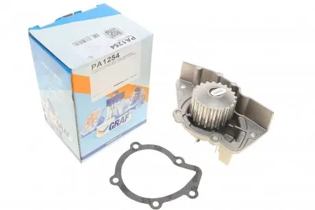PA1254 Помпа води Suzuki Baleno/Vitara 1.9D/TD 96-02 (20z) (B/B) (7 лоп) GRAF підбір по vin на Brocar