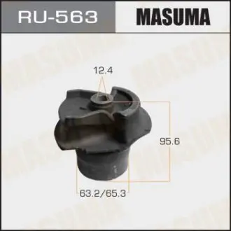 RU563 Сайлентблок задньої балки Toyota Corolla (01-07), Prius (03-11) (RU-563) MASUMA MASUMA підбір по vin на Brocar