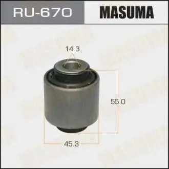 RU670 Сайлентблок (RU670) MASUMA MASUMA підбір по vin на Brocar