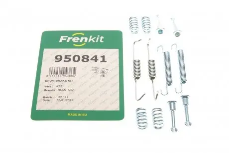950841 Комплект пружинок колодок ручника VW T5 03-/BMW 3 (E46)/5 (E60)/X5 (E53)/X6 (E71) 96-17 FRENKIT подбор по vin на Brocar