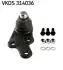 Кульова опора лів з кріпленням!.Kuga -13 VKDS 314036