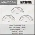 MK5534 Колодка тормозная барабанная (MK5534) MASUMA MASUMA підбір по vin на Brocar