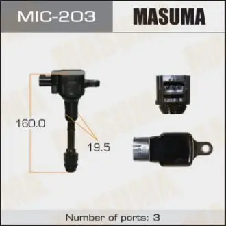 MIC203 Катушка зажигания (MIC203) MASUMA MASUMA подбор по vin на Brocar