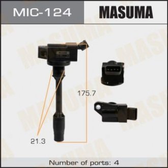 MIC124 Катушка зажигания (MIC124) MASUMA MASUMA подбор по vin на Brocar