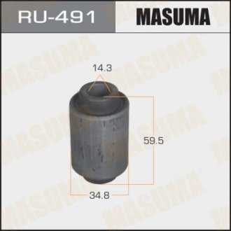 RU491 Сайлентблок (RU491) MASUMA MASUMA підбір по vin на Brocar