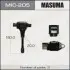 MIC205 Котушка запалювання (MIC-205) MASUMA MASUMA підбір по vin на Brocar