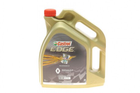 15D1EC Масло EDGE 0W-40 RN17 RSA (5L) CASTROL подбор по vin на Brocar